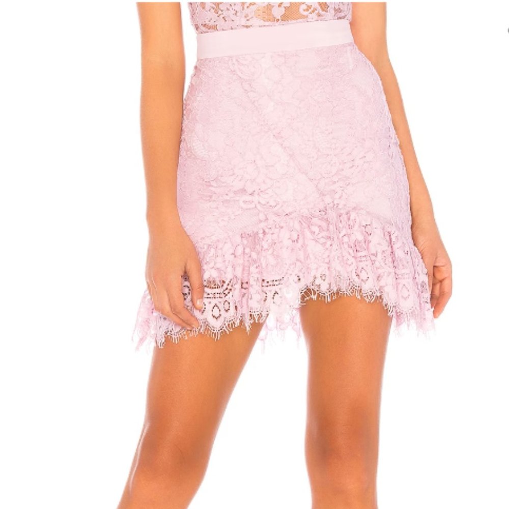 NBD X NAVEN Annie Lace Skirt Size XS